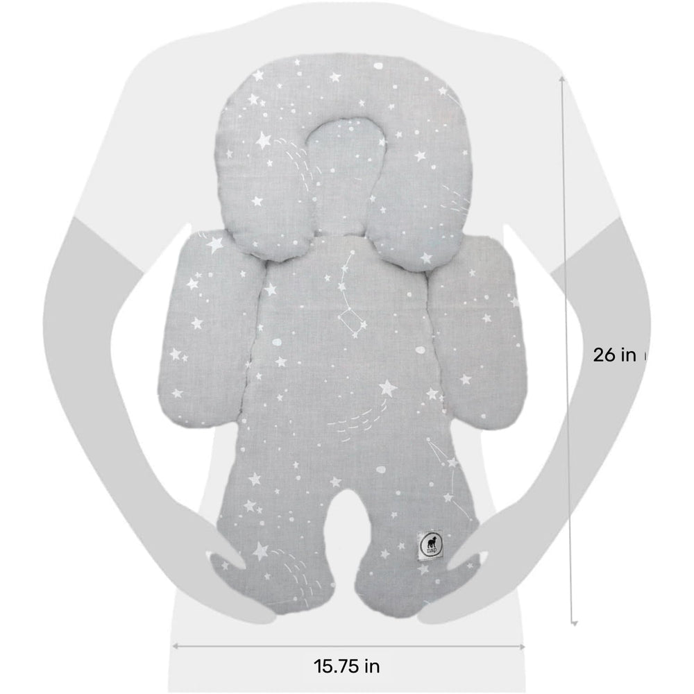NAP 100% cotton cushion offers soft comfort for newborns in car seats