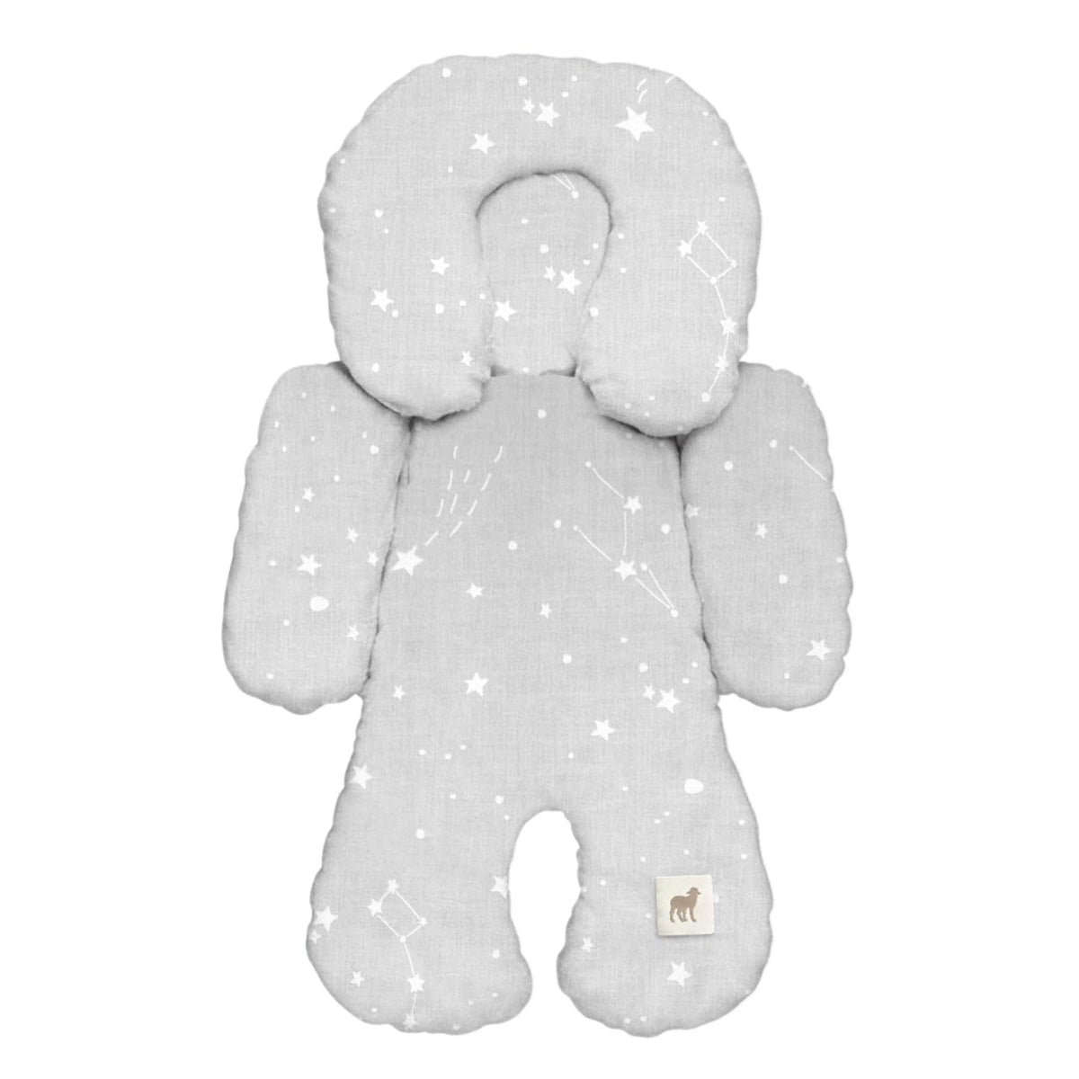 NAP baby car seat insert with constellations head support for added security