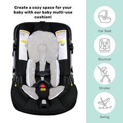NAP easy-install and machine-washable insert for quick cleanup