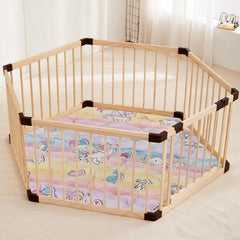 NapCure Unicorn Hexagon Play Mat machine washable for easy cleaning