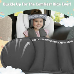 NapUp breathable cover with sweatproof panels promotes airflow on long rides.