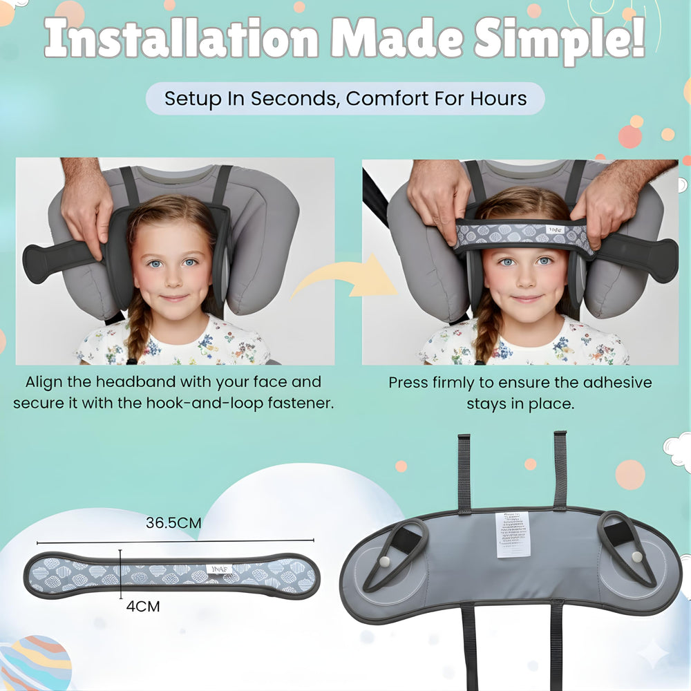 NapUp fits all front-facing car seats and boosters for versatile use.