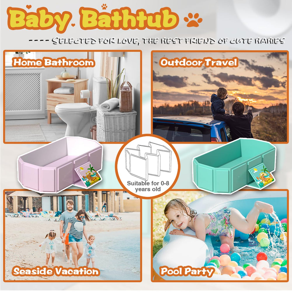 Naruning multiuse foldable tub suits kids, pets, and light storage.