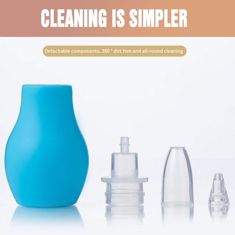 Nasal Aspirator for Baby hypoallergenic silicone suitable for newborn noses.