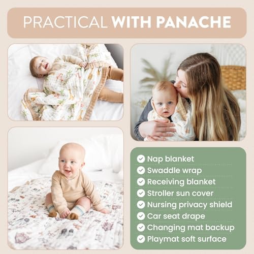 Natchiketa gender-neutral blanket is versatile for both boys and girls.