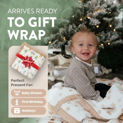 Natchiketa muslin blanket ideal for quick naps and stroller moments on the go