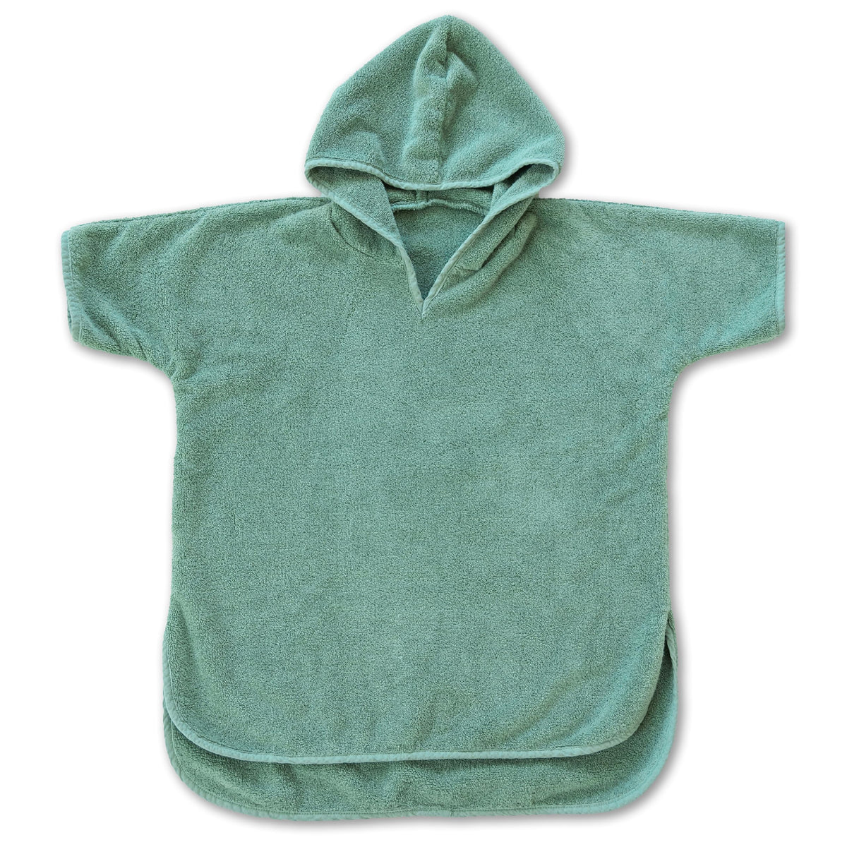 Natemia hooded towel poncho for kids with cozy hood for post-bath warmth
