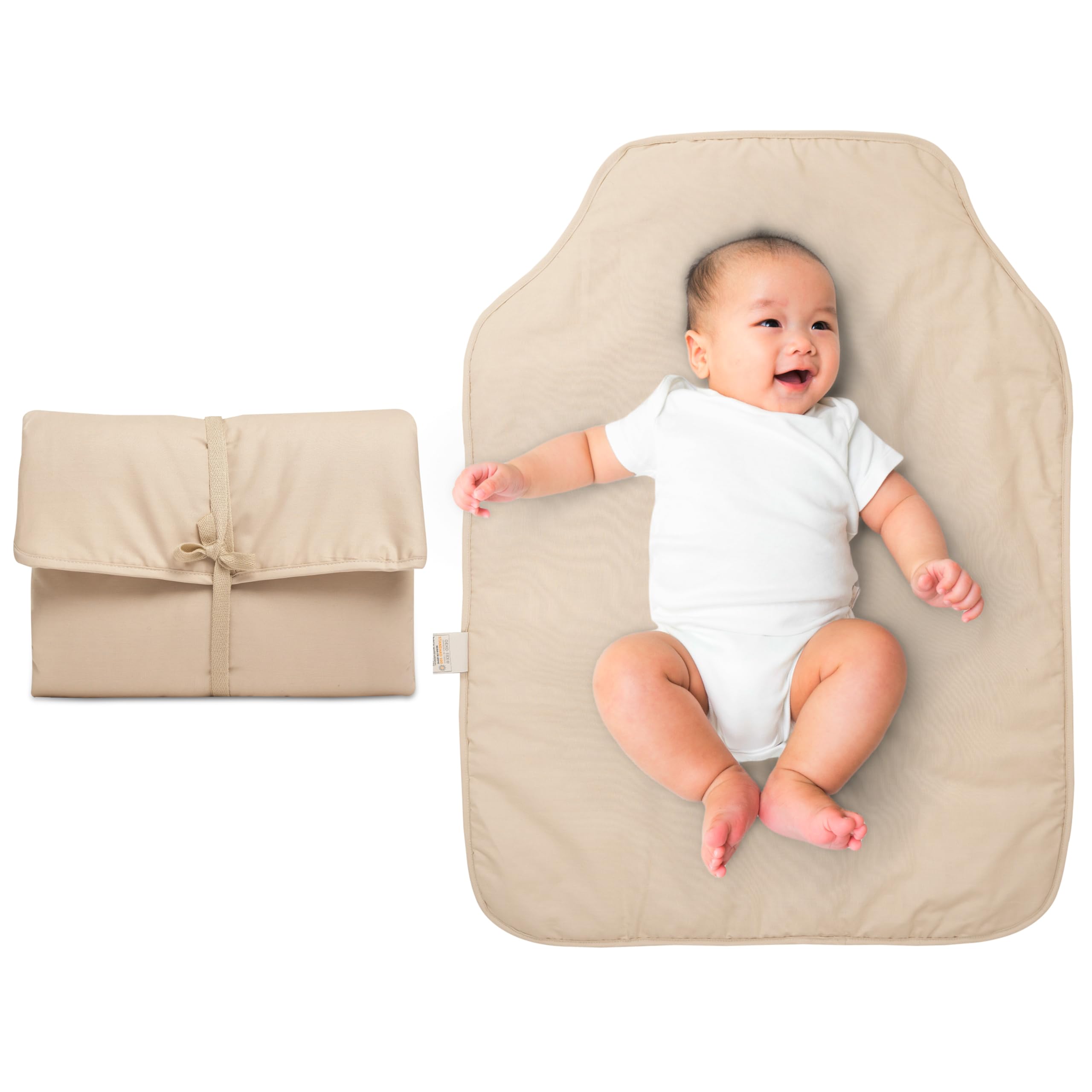 Natemia portable diaper changing pad roll for on-the-go changes.