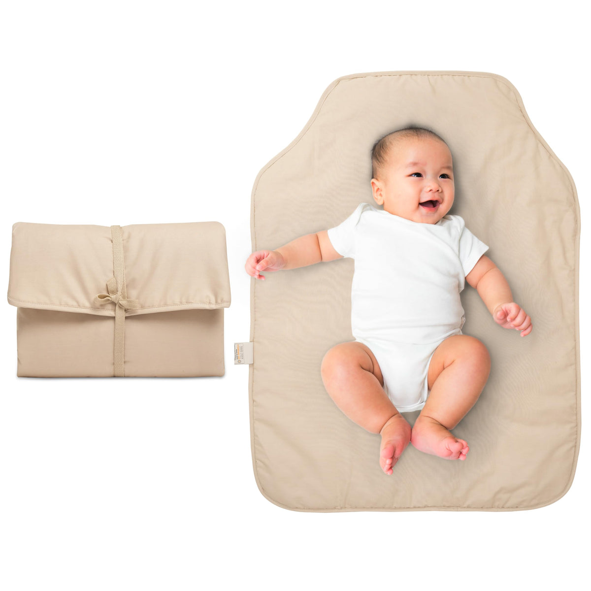 Natemia portable diaper changing pad roll for on-the-go changes.