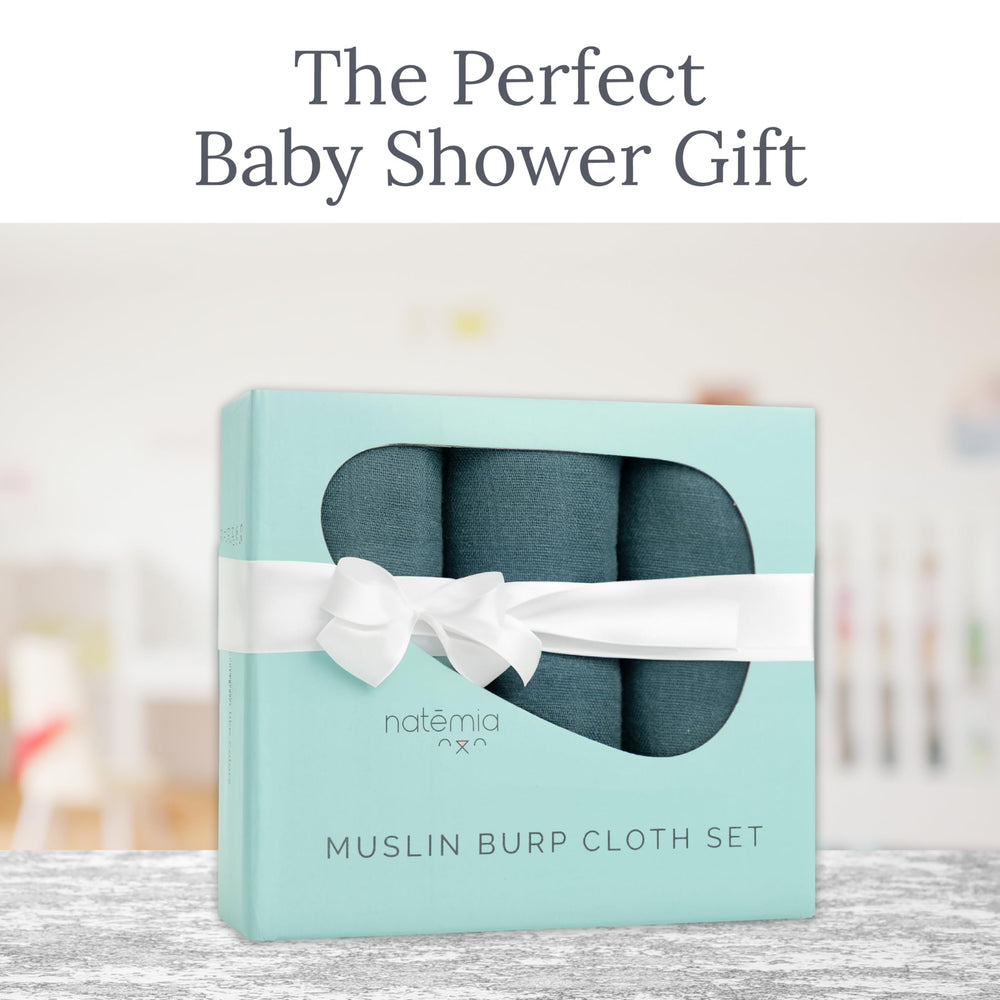 Natemia gift-ready 3-pack in gender-neutral tones for baby showers.