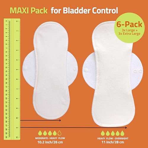 Natissy 6-pack box highlights convenient, ready-to-use pads.