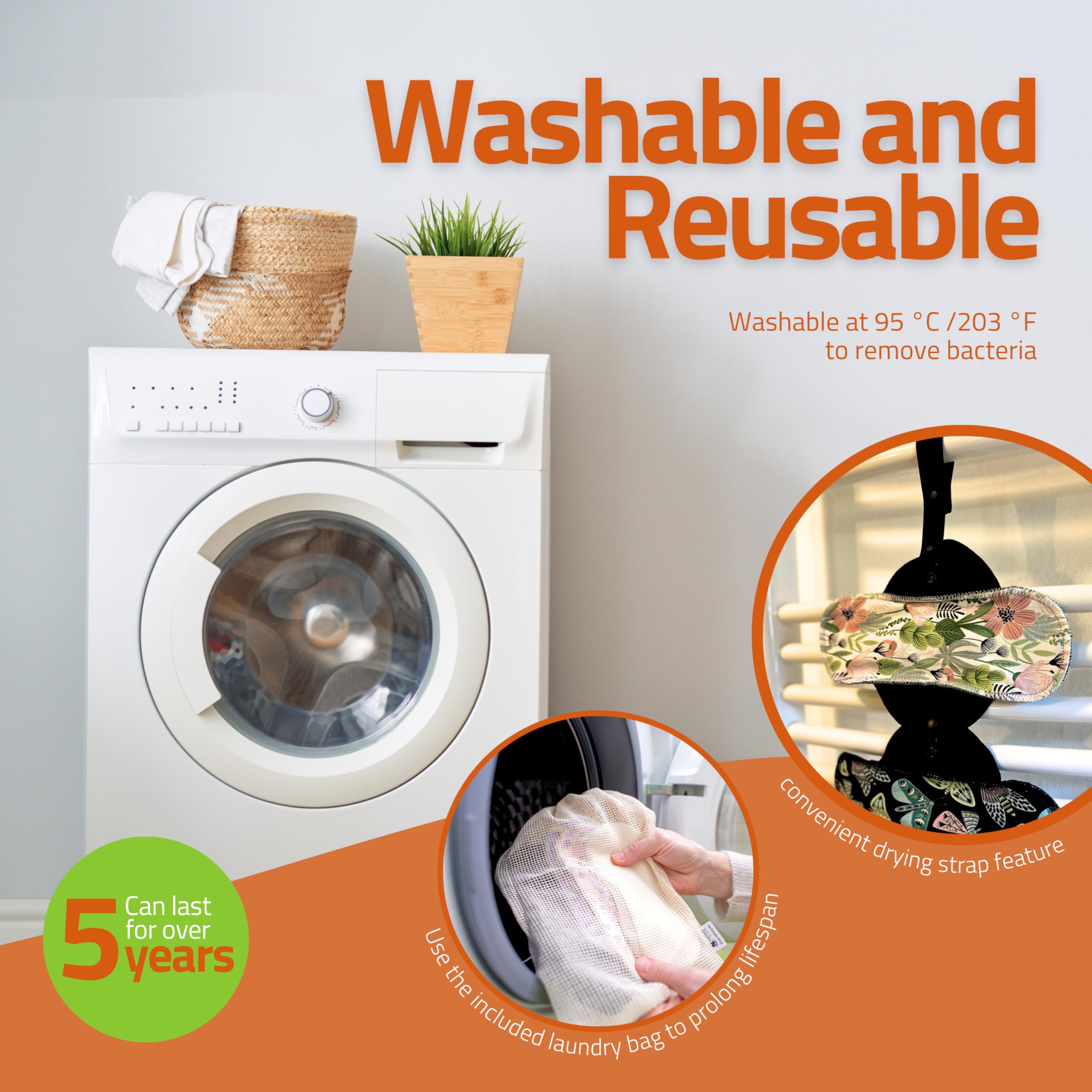 Natissy high-temp washable material close-up demonstrates durability.
