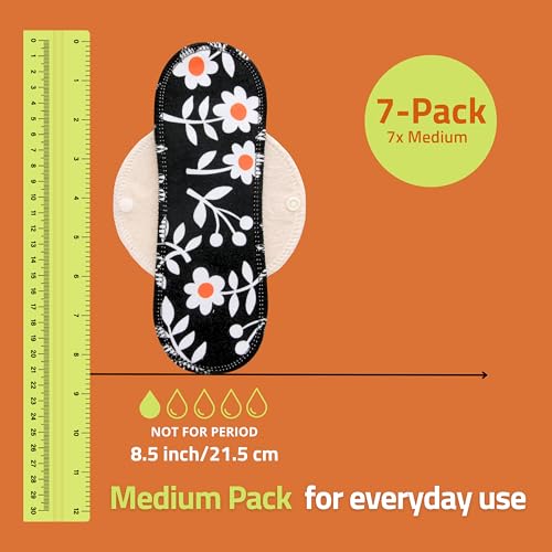 Natissy organic cotton liner offers breathable freshness for daily wear.
