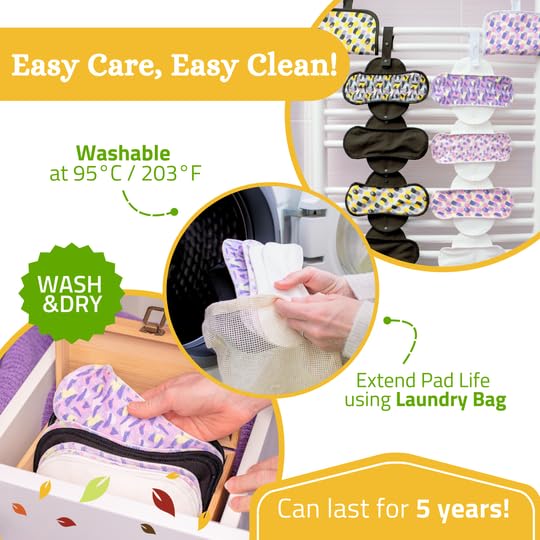 Natissy panty liner storage bag keeps liners organized on the go.
