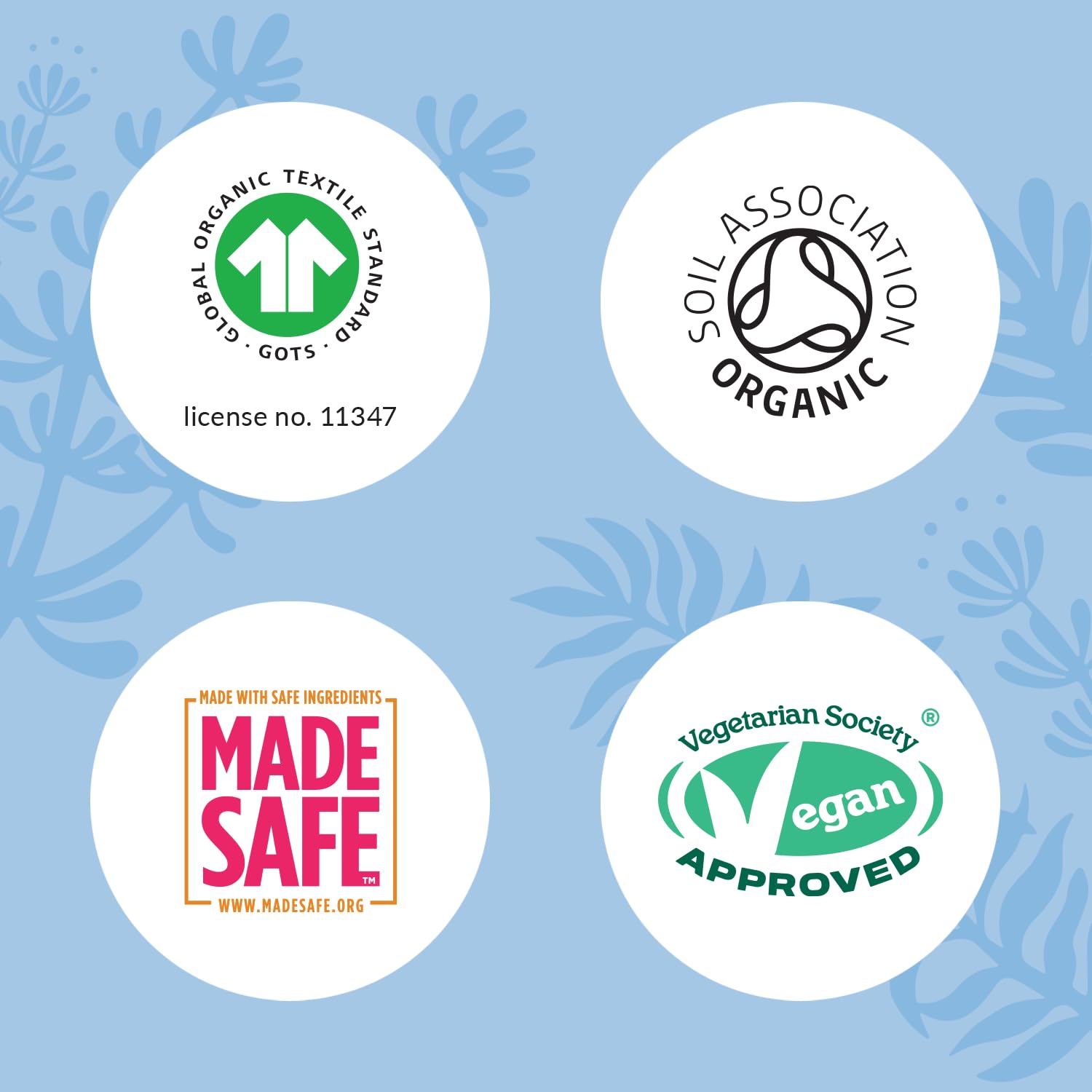 Natracare 16-count pack emphasizing sustainable, plastic-free menstrual care.
