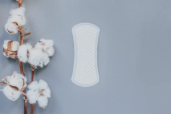 Natracare curved-shape liners demonstrate ergonomic curve for comfortable wear
