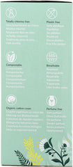 Natracare curved liners under underwear illustrate discreet daily protection
