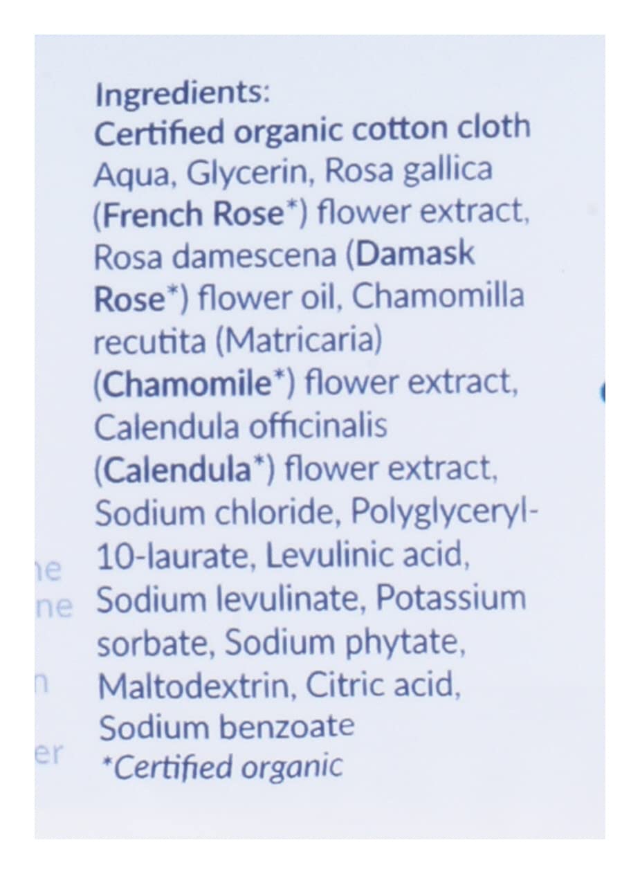 Natracare wipes pH-balanced and alcohol-free for sensitive skin comfort.