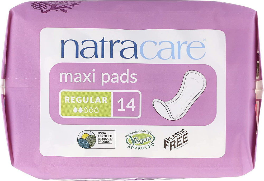 Natracare logo visible on outer packaging for easy brand recognition.