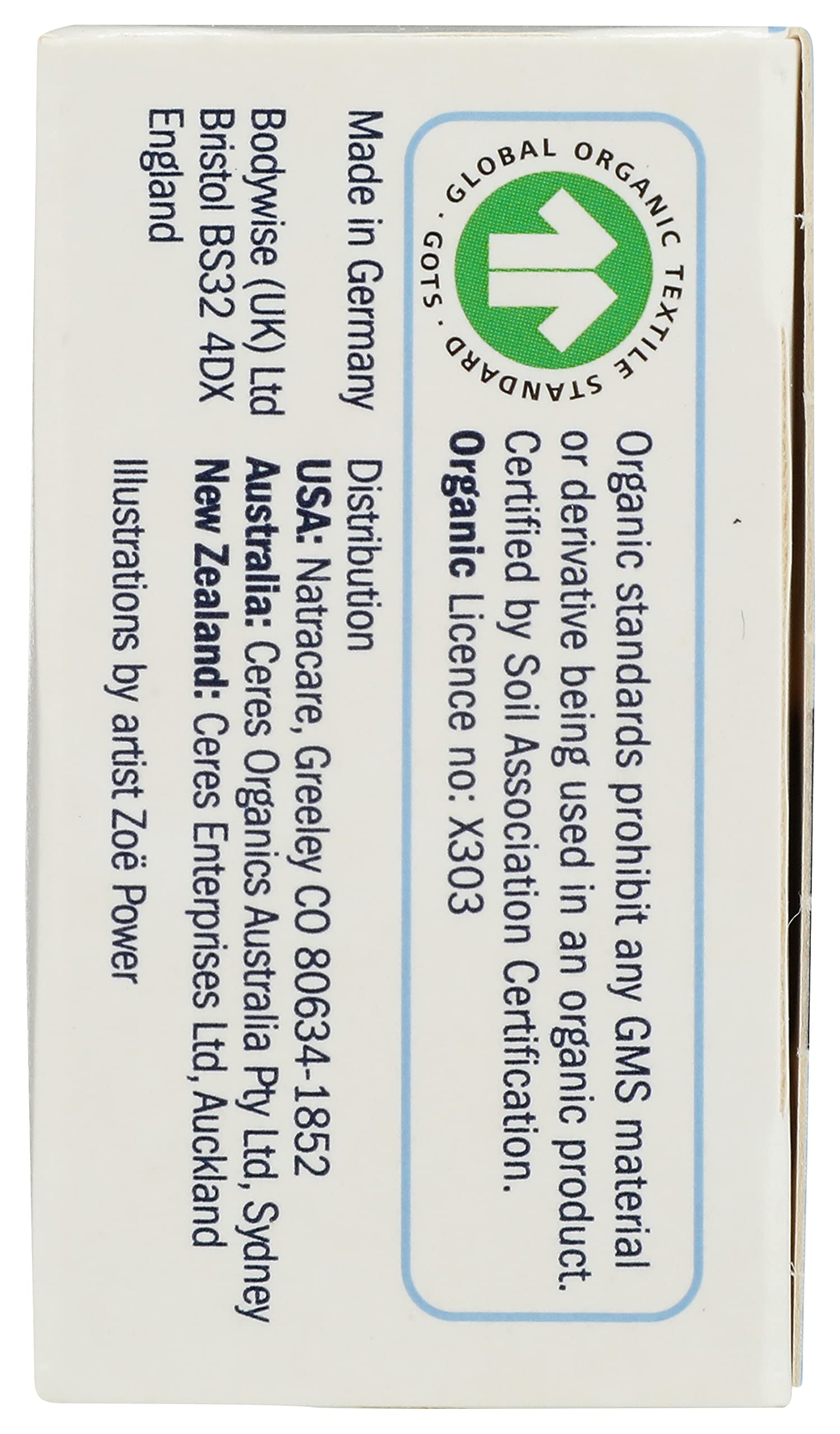 Natracare non-applicator design promotes clean, mess-free use.