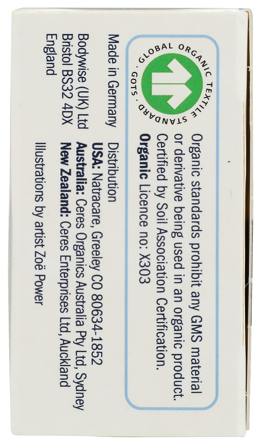 Natracare non-applicator design promotes clean, mess-free use.