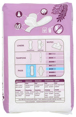 Natracare Maxi Pads Super with waterproof back prevent leaks during movement.