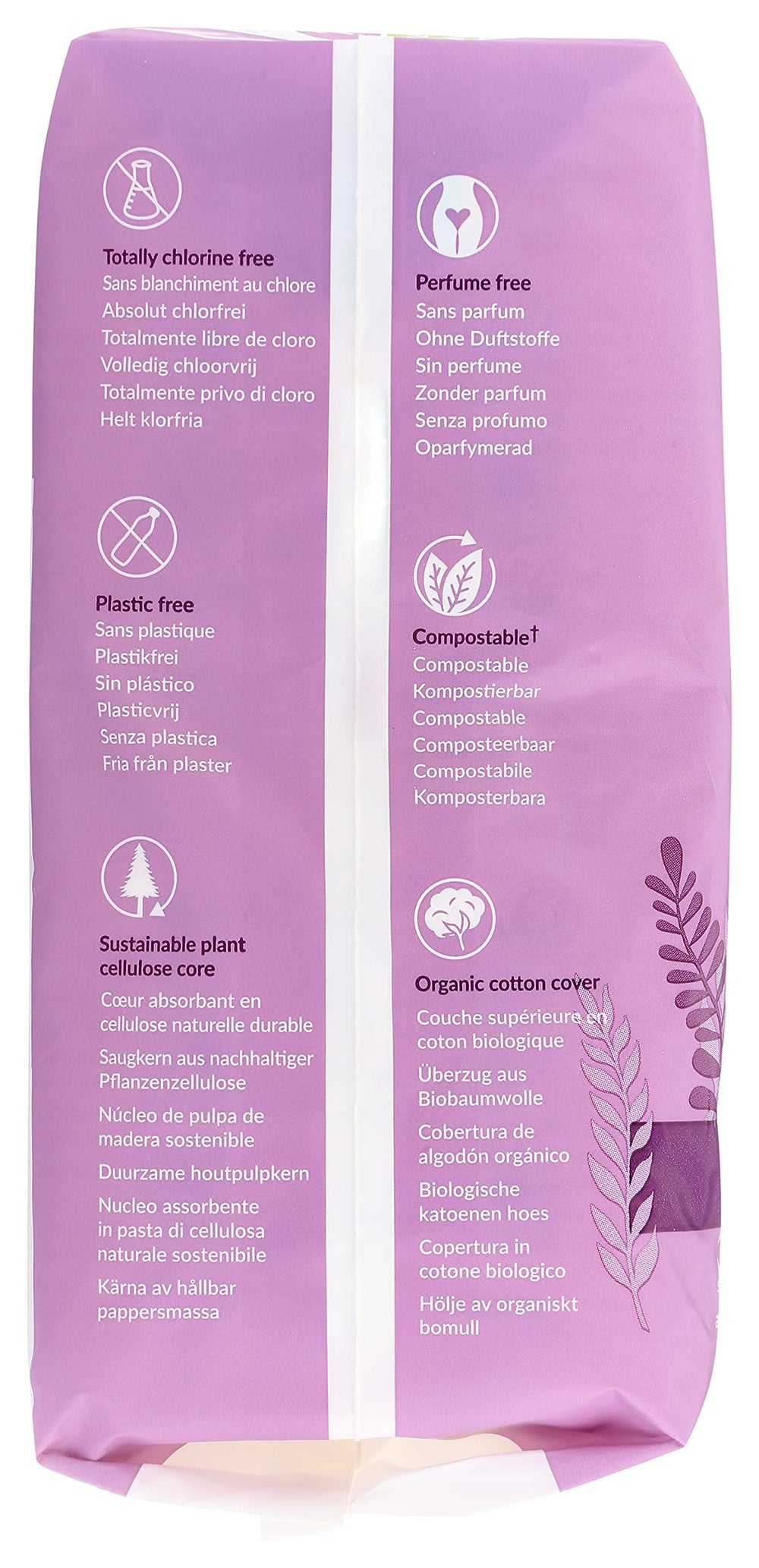Natural material close-up emphasizes skin-friendly composition for sensitive users.