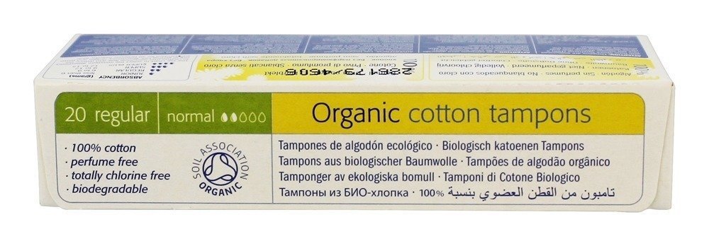 NATRACARE tampons in-use scene offering discreet, everyday protection