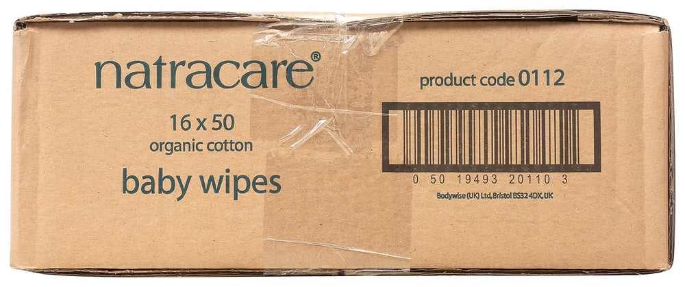 Natracare logo and EWG VERIFIED badge on eco-friendly packaging