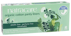 Natracare Organic Cotton Panty Liner pack-4, eco-friendly four-pack.