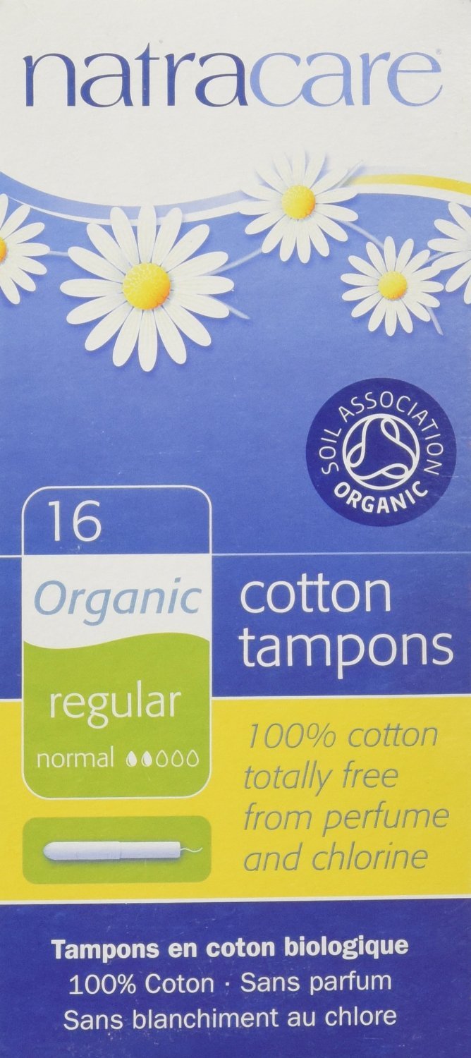 Natracare regular tampons with applicator for easy, comfortable insertion.