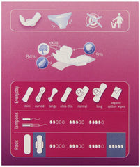 Natracare Ultra Extra Pads with Wings individually wrapped for on-the-go use