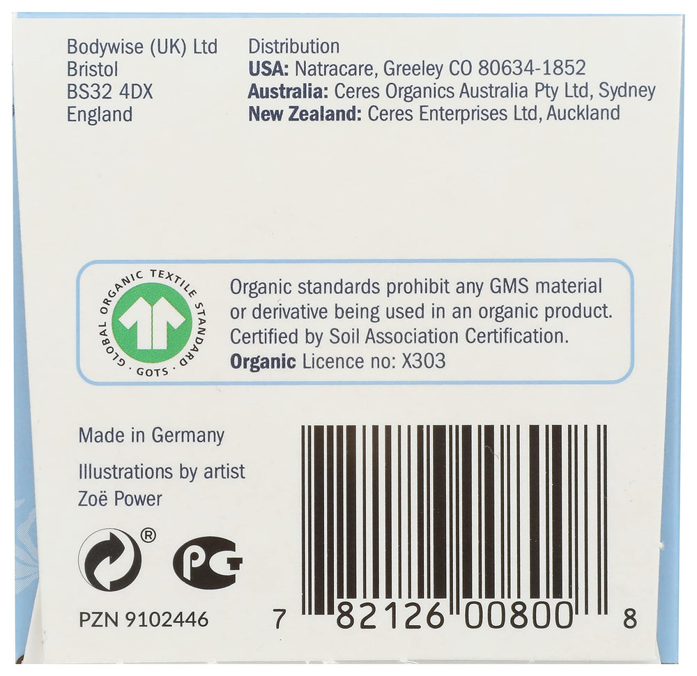 Natracare vegan dye-free tampons promote gentle daily use