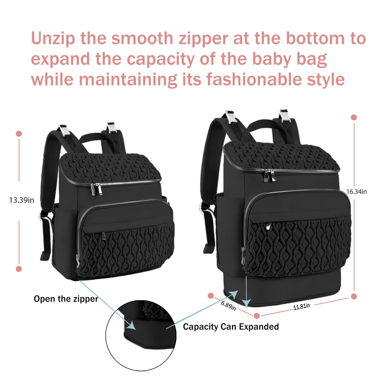 NatuFuse ergonomic design with padded straps provides comfortable wear.