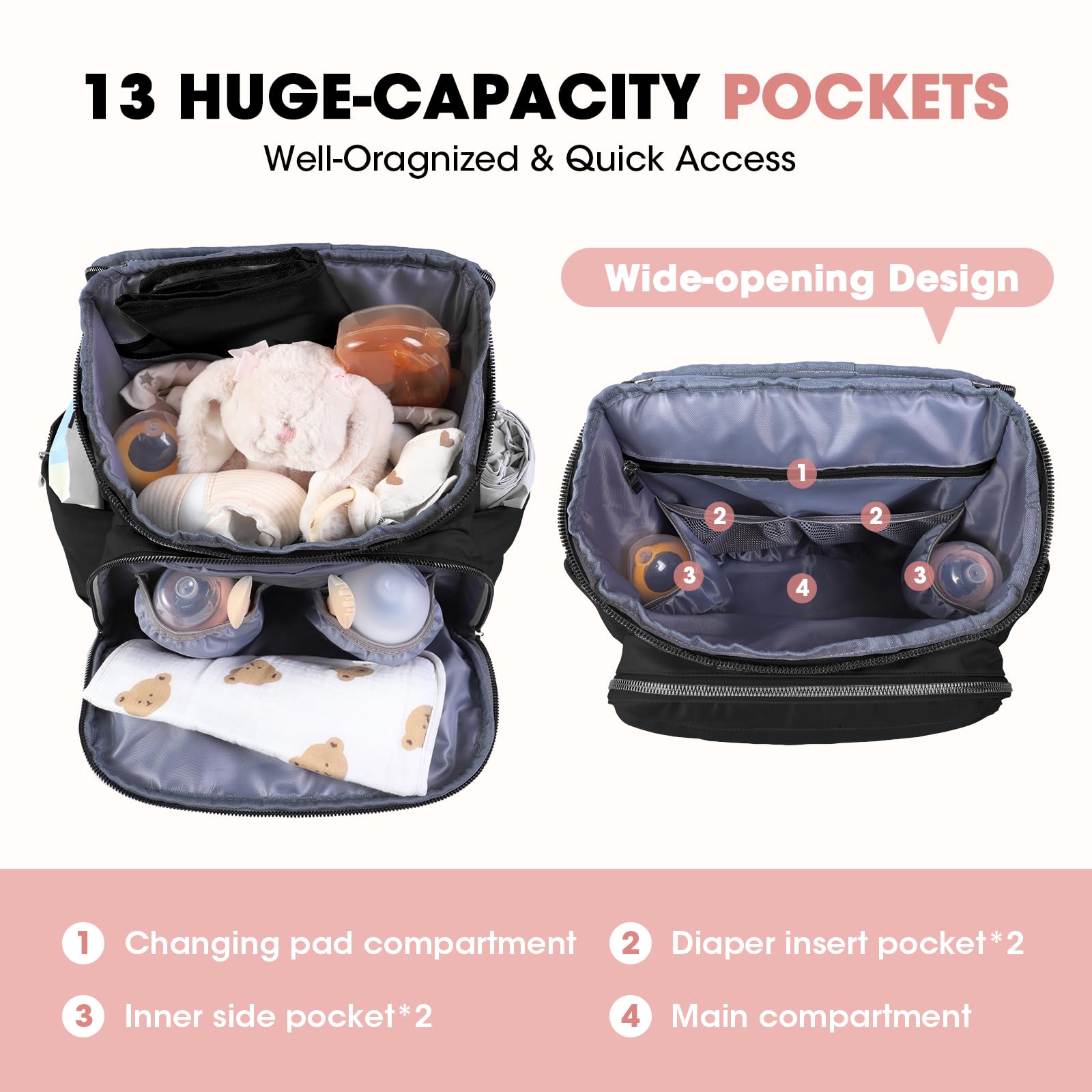 NatuFuse stylish quilted design stays neat under daily use.