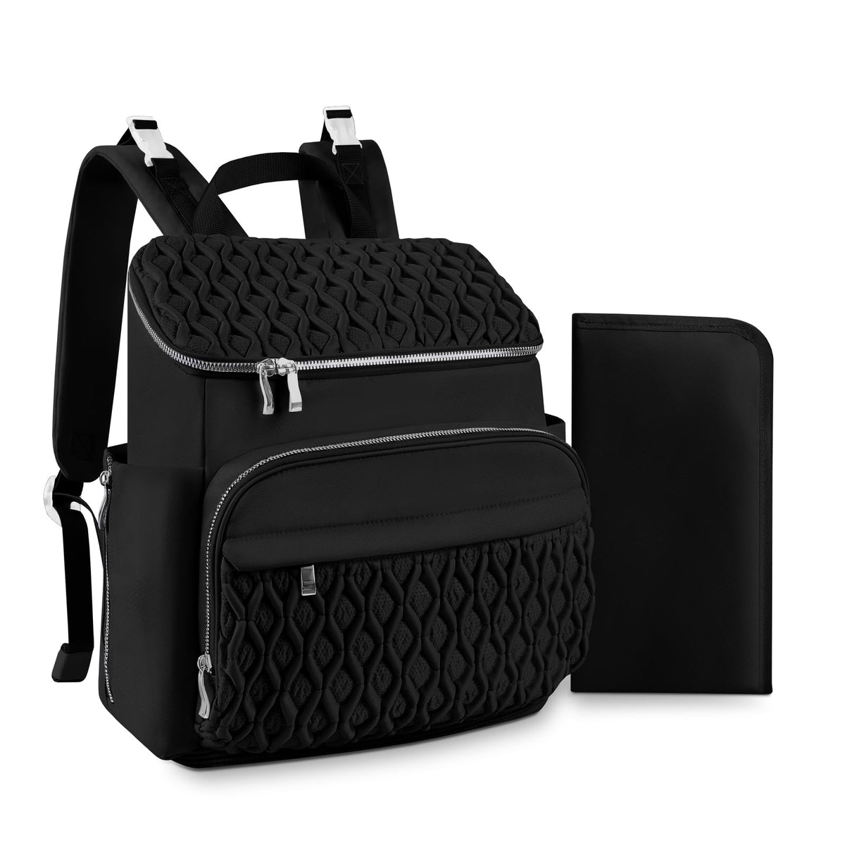 Natufuse baby diaper bag backpack with quick-access pockets for on-the-go parents