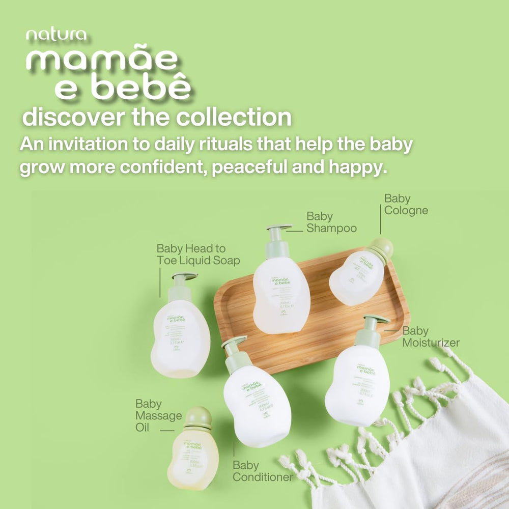 Natura Baby Shampoo Refill Amazon bioactives close-up of botanicals