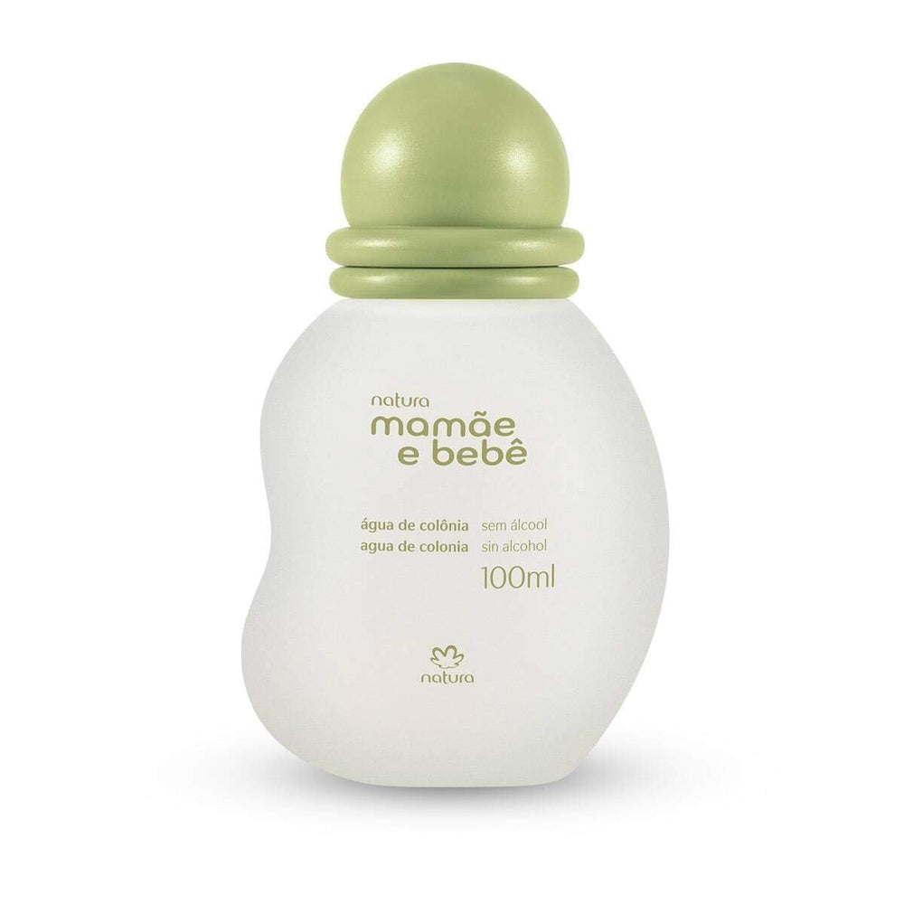 Natura Mom & Baby Cologne at bath time shows a soft scent for delicate skin.