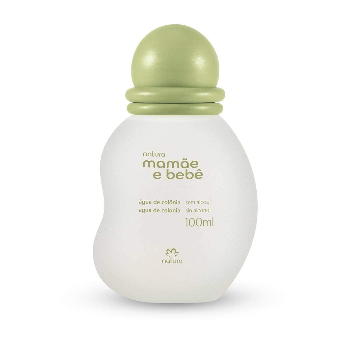 Natura Mom & Baby Cologne at bath time shows a soft scent for delicate skin.