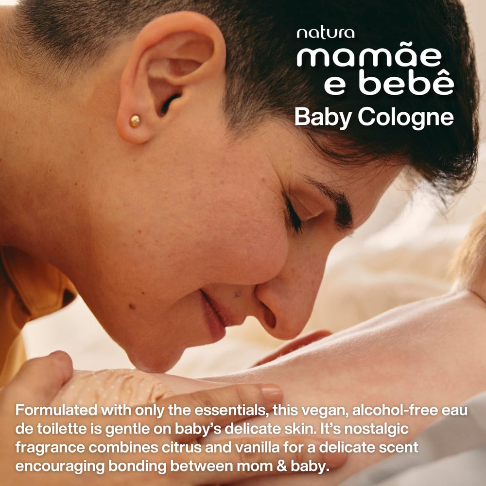 Natura Mom & Baby Cologne presents a perfect gift with a safe fragrance.