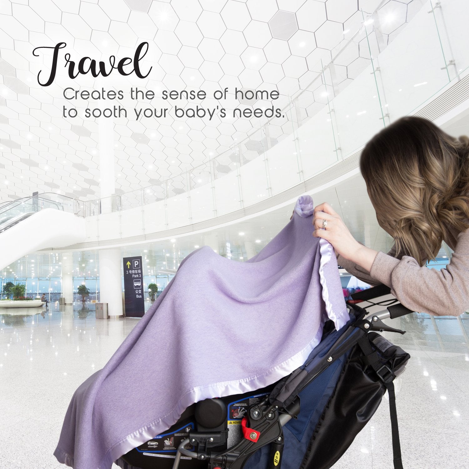 Natural Snuggles thermal lavender image highlights temperature-regulating comfort
