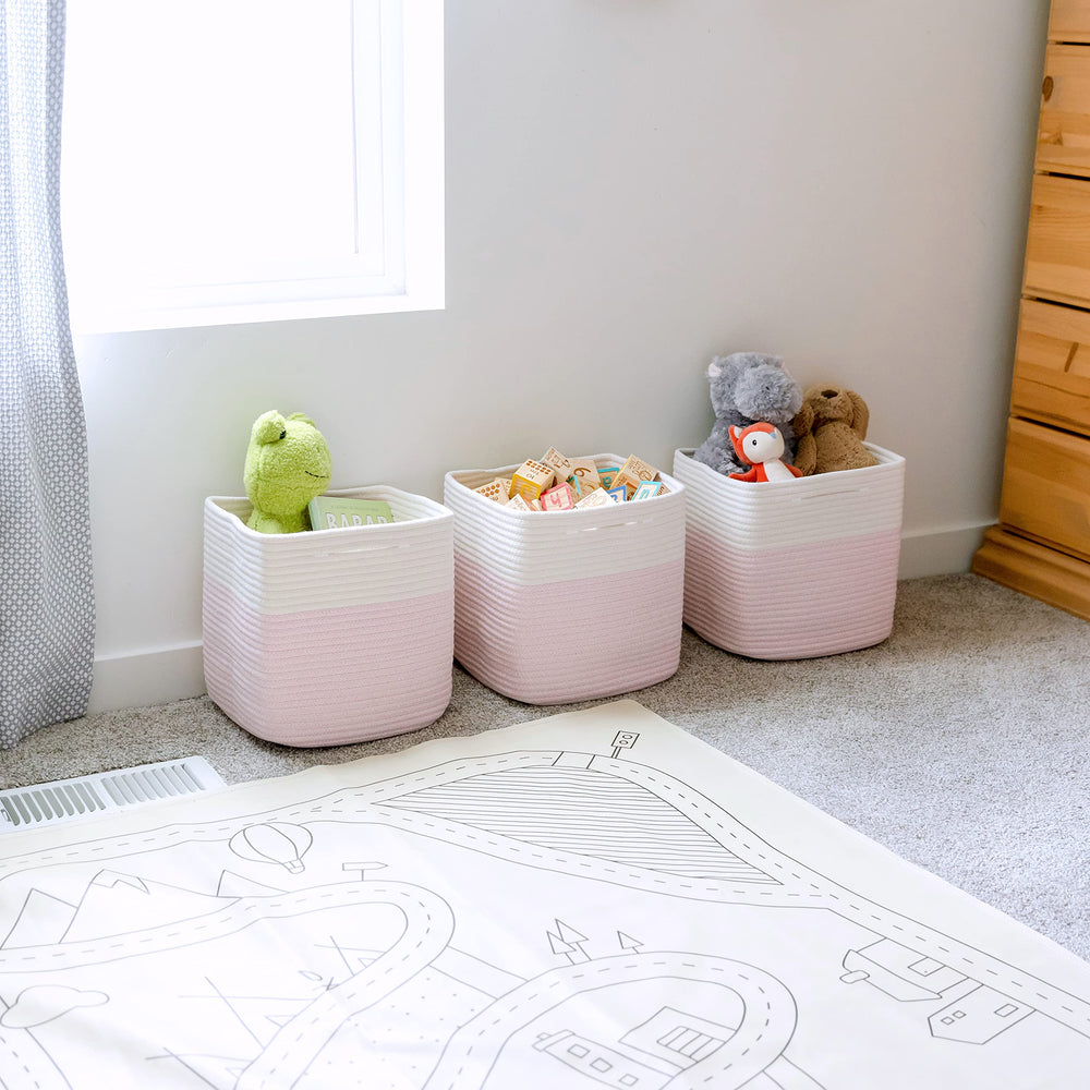 NaturalCozy reinforced stitching supports heavy loads in kids spaces