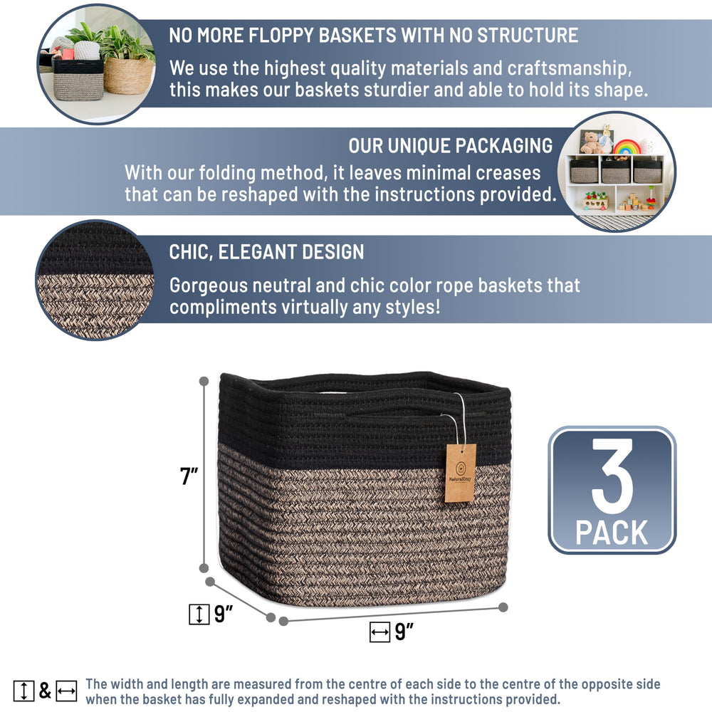 NaturalCozy 28-percent-more-storage basket adds space for toys and blankets.