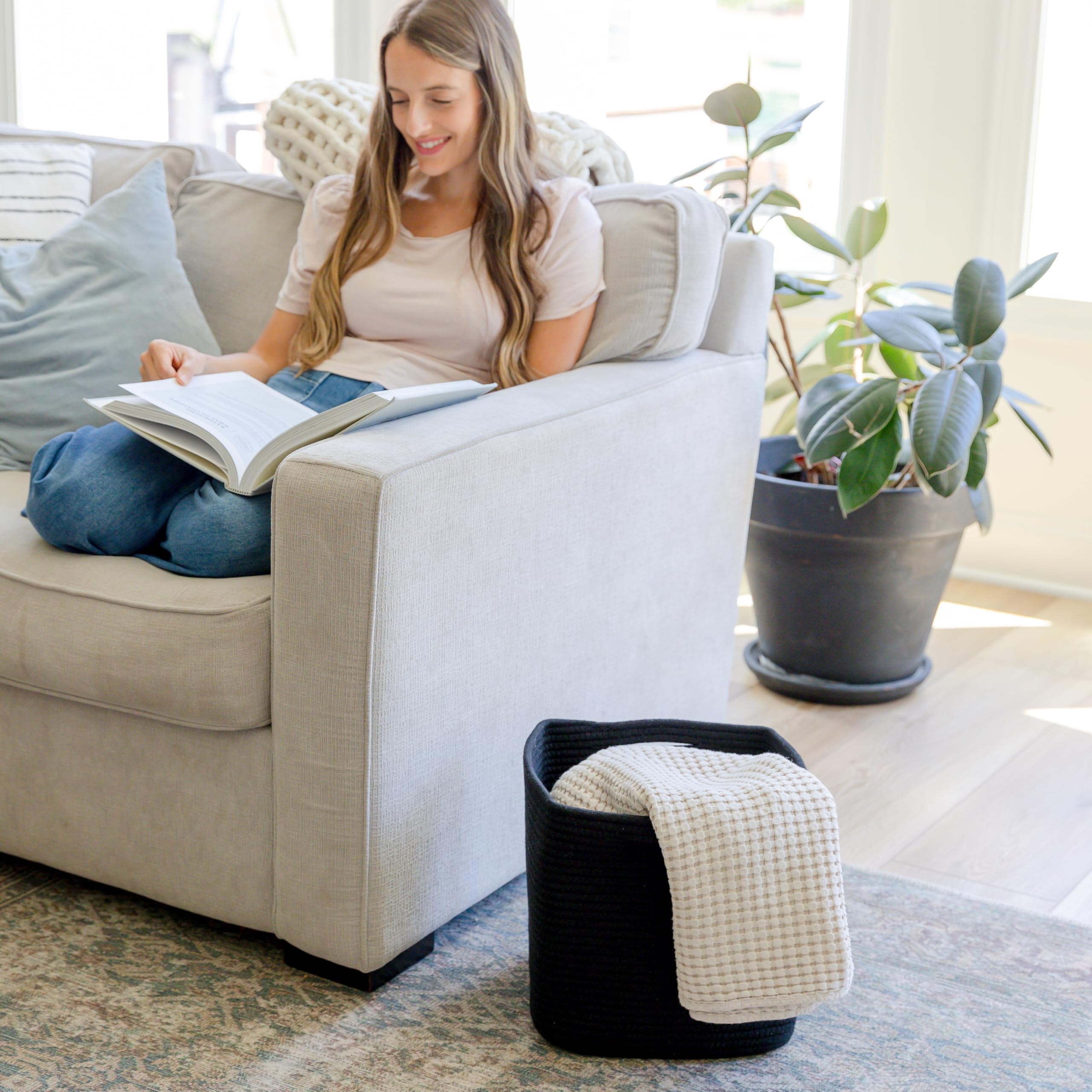 NaturalCozy 28-percent more storage space compared to similar bins.