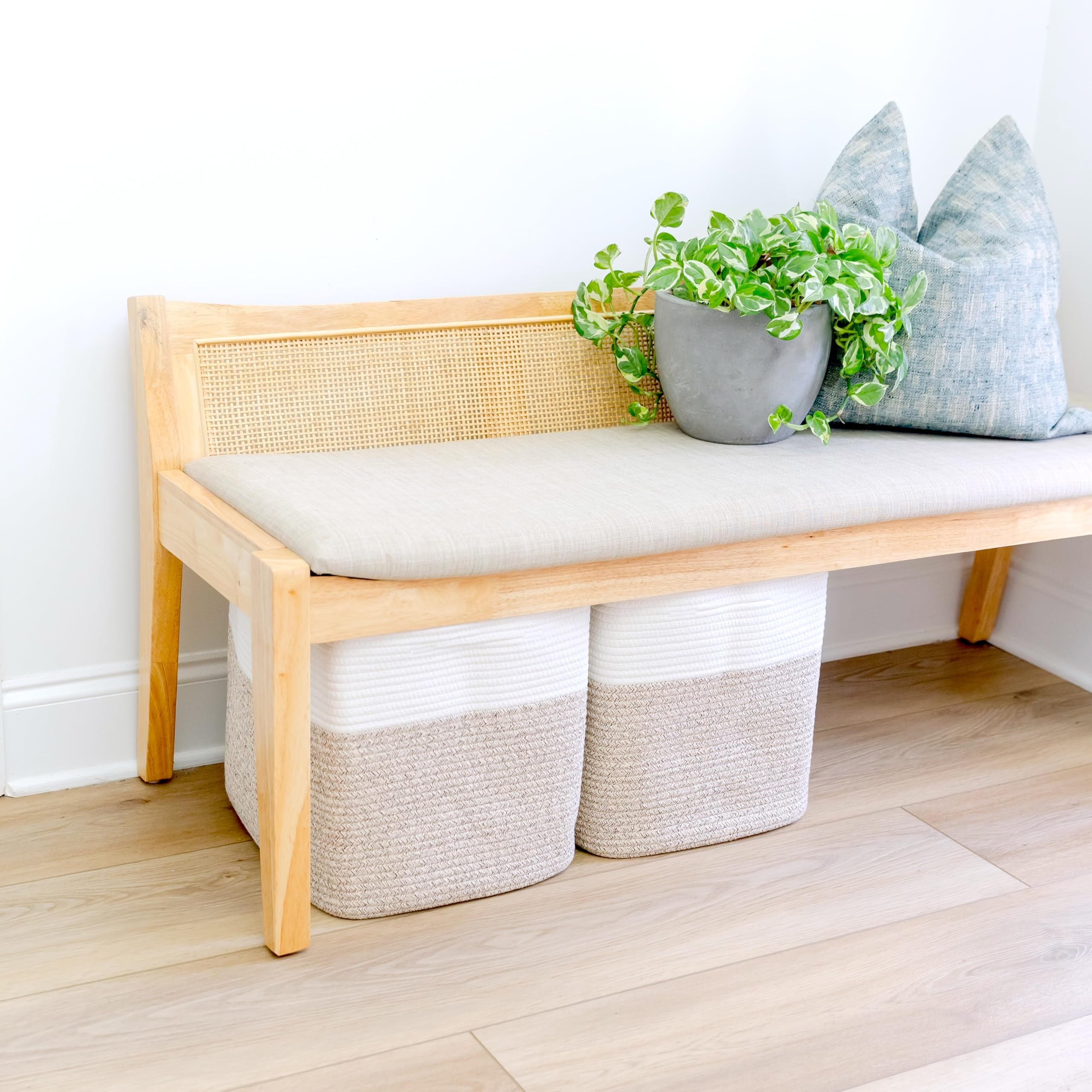 NaturalCozy baby blanket storage, safe and spacious.