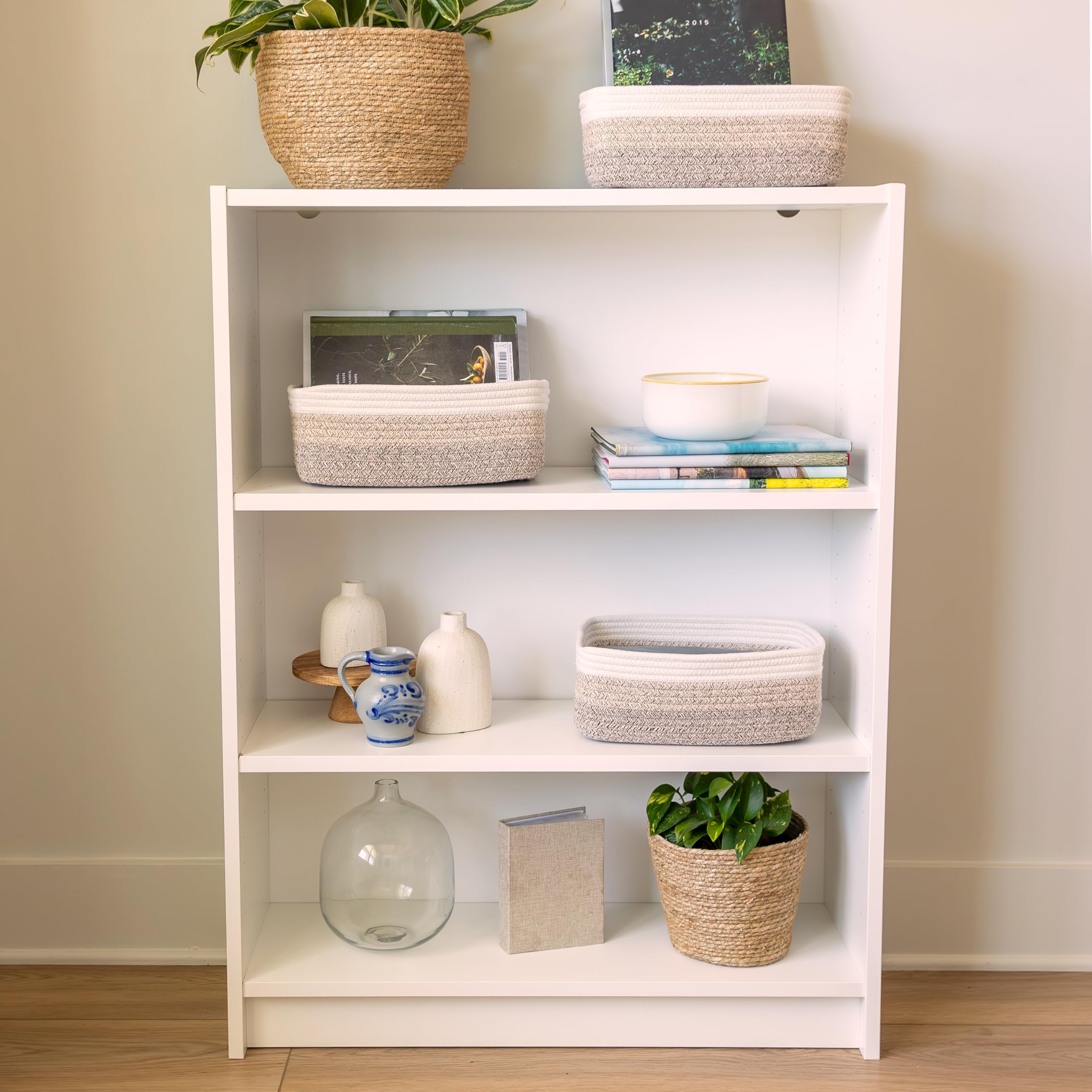 NaturalCozy cotton-rope material emphasizes durability and safe home use.