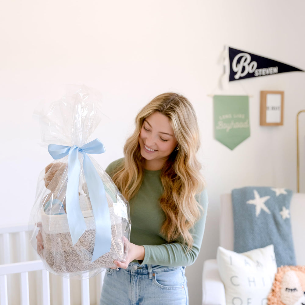 NaturalCozy cotton rope baskets emphasize safe, kid-friendly materials for busy homes.