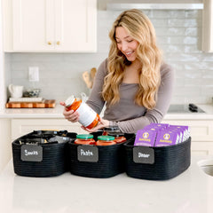 NaturalCozy hidden handles reinforced and blend in for smooth sliding