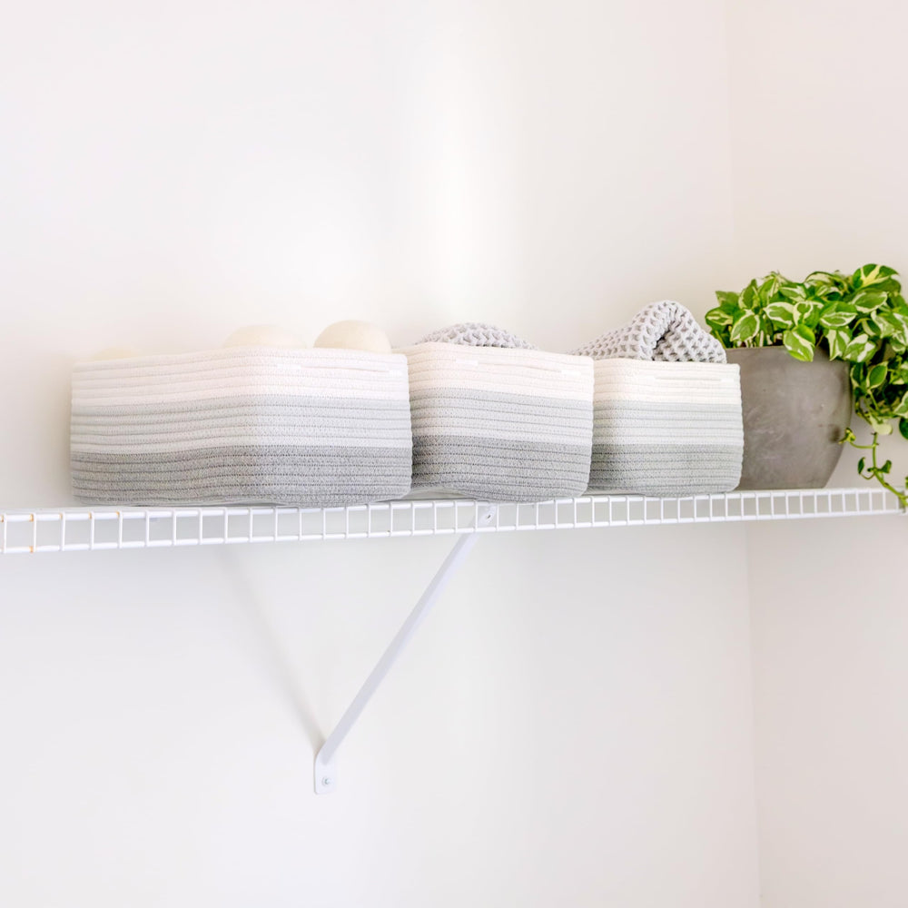 NaturalCozy rectangle basket dimensions maximize storage space