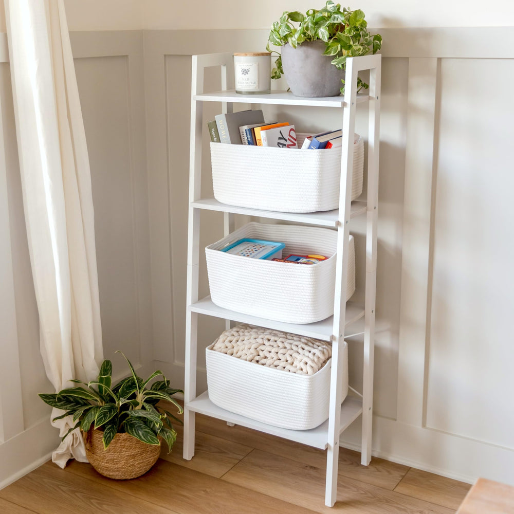 NaturalCozy basket doubles as a laundry hamper for small loads
